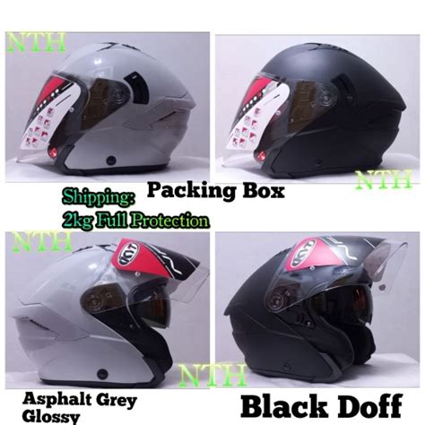 Jual Helm KYT NFJ Solid Polos Original KYT Shopee Indonesia