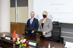 Signature dune convention de coopération avec lAutorité Marocaine du