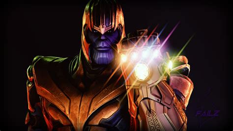 Thanos Face Wallpapers Wallpaper Cave