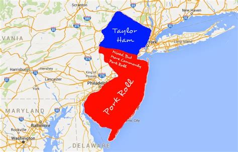 North Jersey Vs South Jersey Map