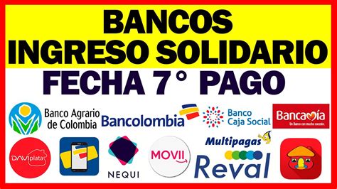 Bancos Confirman Ingreso Solidario Fechas Pago Youtube