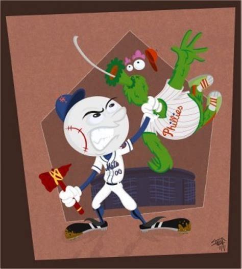 Mr Met Vs Philly Phanatic Metsmerized Online