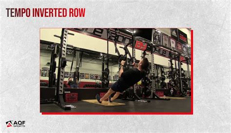 How To Do Inverted Rows At Home Inverted Row With Resistance Bands Aqf Sports Blog