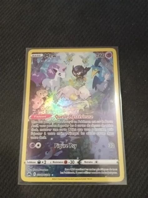 CARTE POKÉMON MEW GG10 GG70 Bloc EB Zénith Suprême FR EUR 10 00