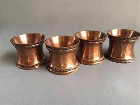 Copper Napkin Rings Napkin Rings Copper Linens And More