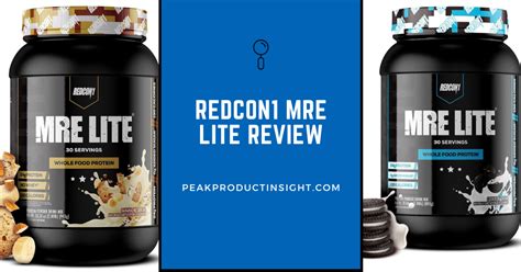 REDCON1 MRE Lite Review Best Whey Protein Right Now