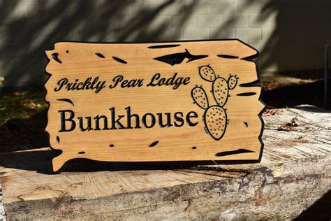 Woodcarving Custom Carved Carved Wood Signs Unique Items Products