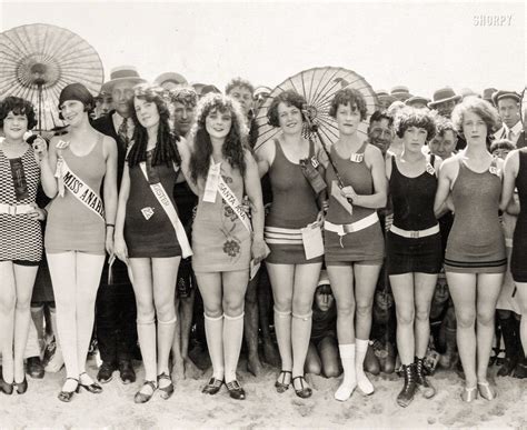 Ca Old Photo X Reprint Huntington Beach Bathing Beauties