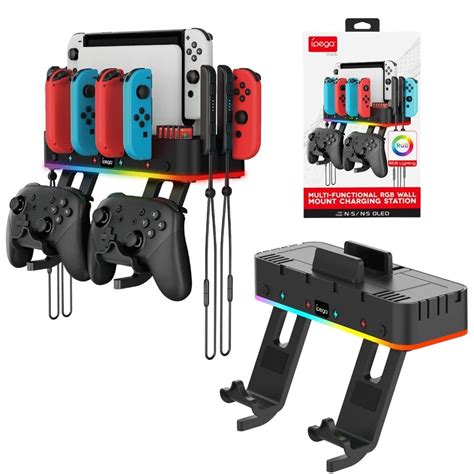 Switch TV Dock Station Wall Mount For Nintendo Switch Switch OLED