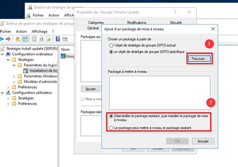 Installer et mettre à jour un logiciel par GPO Lecoindunet
