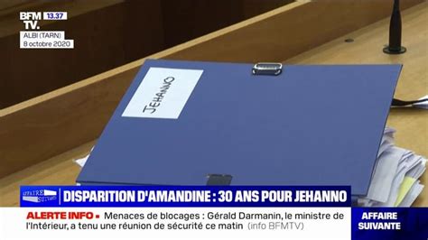 Disparition Damandine Estrabaud Guerric Jehanno Condamné à 30 Ans De