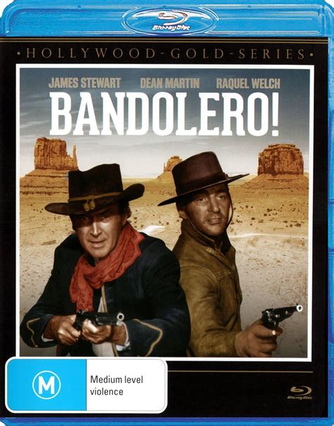 Bandolero Blu Ray James Stewart Raquel Welch Dean