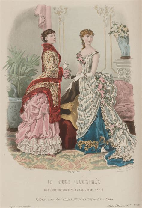 La Mode Illustr E Historical Gowns Fashion Victorian Fashion