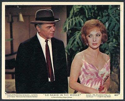 ERNEST BORGNINE GINA LOLLOBRIGIDA Go Naked In The World 61 15 81