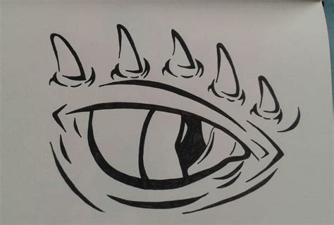 Easy Dragon Eyes Drawing How To Draw Dragon Eyes Dragons Step By