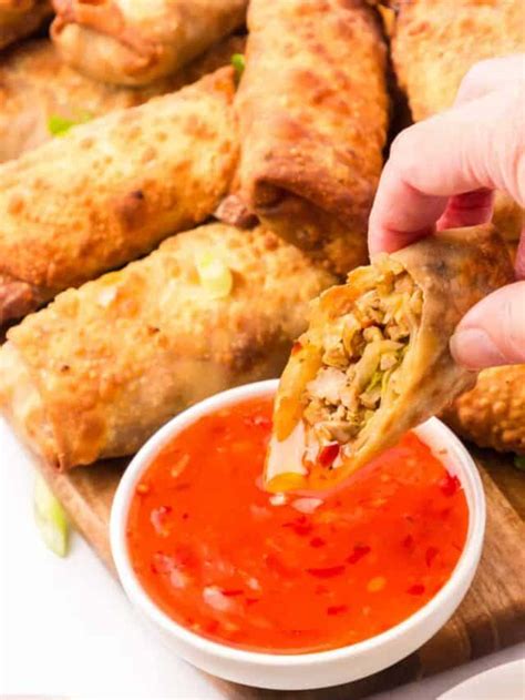 Air Fryer Egg Rolls Recipe Busy Day Dinners