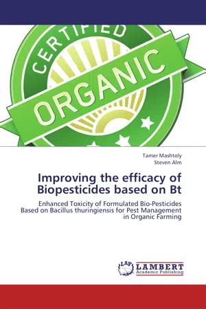 PDF Improving The Efficacy Of Biopesticides Based On Bt By Tamer