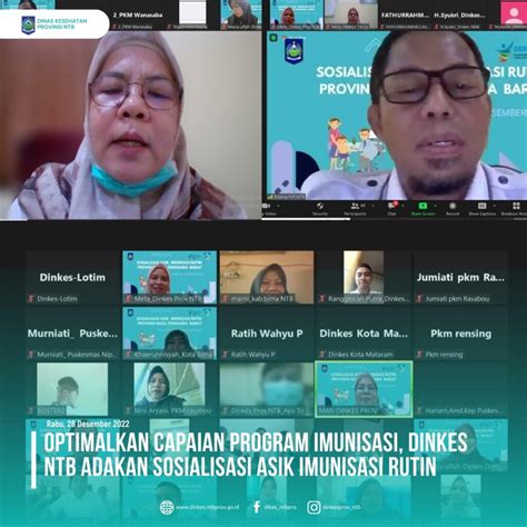 Optimalkan Capaian Program Imunisasi Dinkes Ntb Adakan Sosialisasi