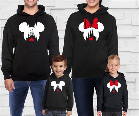 Mickey Mouse Hoodie Custom Shirts Unisex Disney Hoodie Etsy