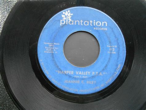 Harper Valley P T A Performed By Jeannie C Riley Released In