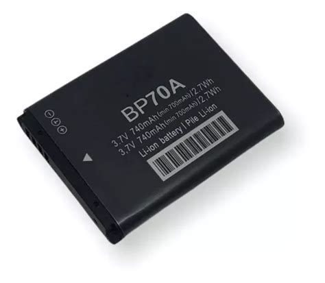 Batería Pila Bp70a Bp 70 Para Samsung Es75 Pl120 St65 Pl20 Cuotas Sin