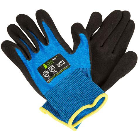 Cordova Ion A Sapphire Blue Hppe Synthetic Fiber Gloves With Black