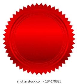 Certificate Red Seal PNG