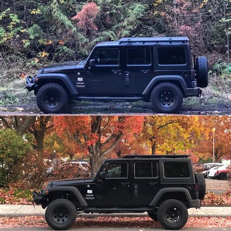 Before And After Jeep Wrangler 3 Inch Lift 35 Tires Jeep Car Info