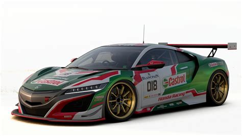 Honda Nsx Gt3 Team Castrol Honda Racing N 30 24h Spa 2018 Ubicaciondepersonascdmxgobmx