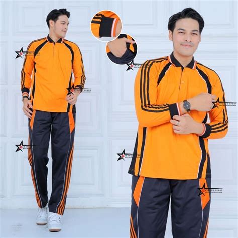 Jual Baju Olahraga Set Training Senam Setelan Baju Olahraga Pria