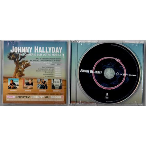 A Ne Finira Jamais De Johnny Hallyday Cd Chez Sasham Ref