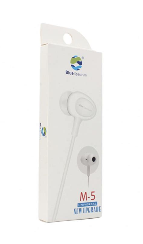 Blue Spectrum M 5 Stereo Mikrofonlu Kulak İçi Kulaklık BEYAZ Fiyatları