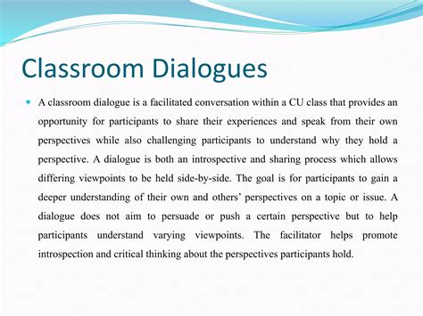 Dialogue Method PPT