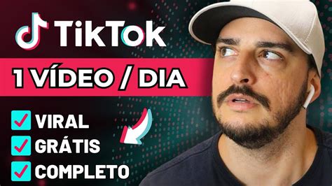 Como Ganhar Dinheiro No Tiktok Publicando 1 VÍdeo Por Dia Youtube