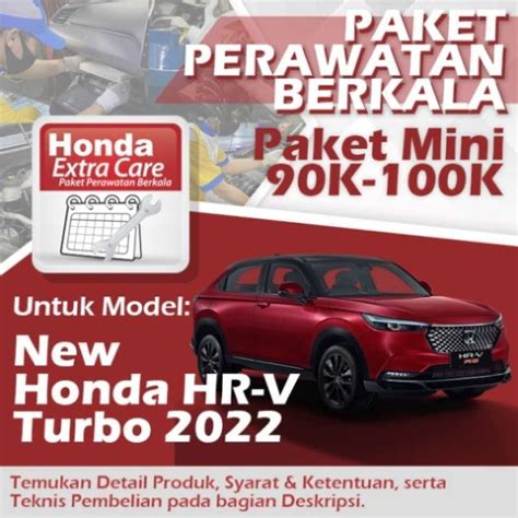 Jual Paket Mini K K All New Honda Hr V Turbo Perawatan Berkala