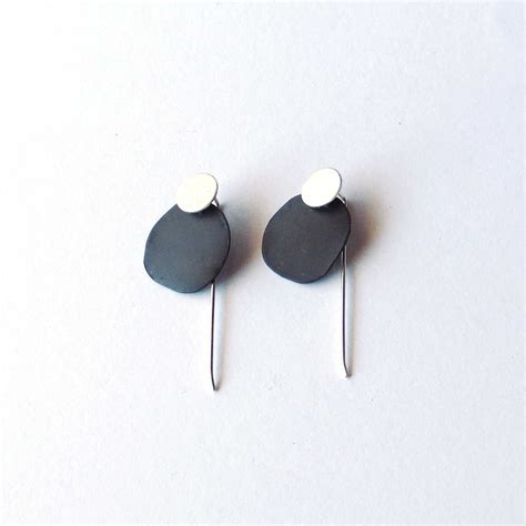 Blacksilver Earrings Small