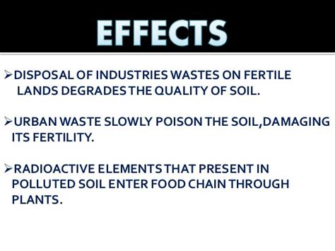 Soil pollution ppt