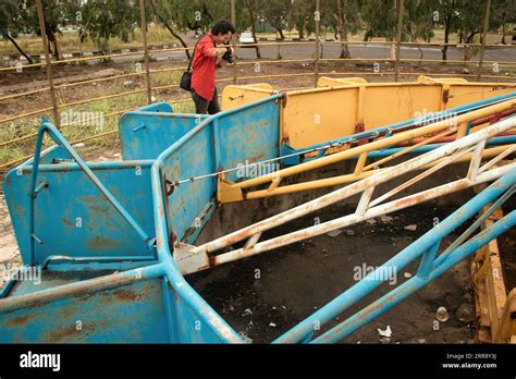 Photographing An Abandoned Amusement Park Stock Photo Alamy