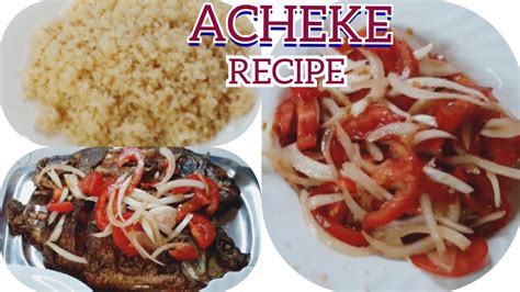 How To Prepare The Famous Acheke Ivorian🇨🇮 Special Delicacy Hot Dish By A Nigerian