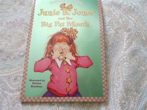 Junie B Jones And Her Big Fat Mouth Paperback Barbara Park Like New