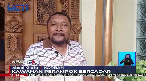 Aksi Kawanan Perampok Gasak Uang Puluhan Juta Rupiah Di Rumah Anggota