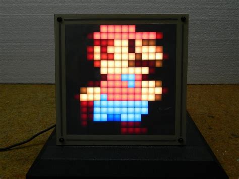 Matrice Led Pixel Art 10 Ans MJC MPT Harteloire