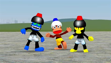 Ape Escape Pipo Monkey And Pipotrons By Supersmashbrosgmod On Deviantart