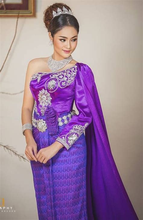 khmer wedding costume | Cambodian dress, Thai traditional dress ...