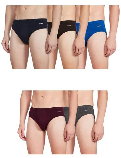 Buy Rupa Frontline Men Multicolor Solid 100 Cotton Briefs Online At