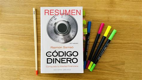 Resumen LIBRO El Código del Dinero Raimón Samsó YouTube