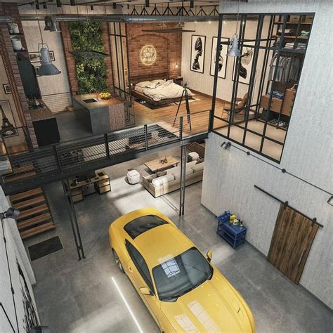 Projetos Kitnet E Loft On Instagram Esse Loft Estilo Industrial