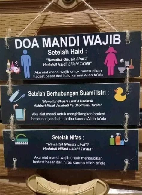 Cara Mandi Wajib Yang Betul Dan Ringkas Mengikut Jakim