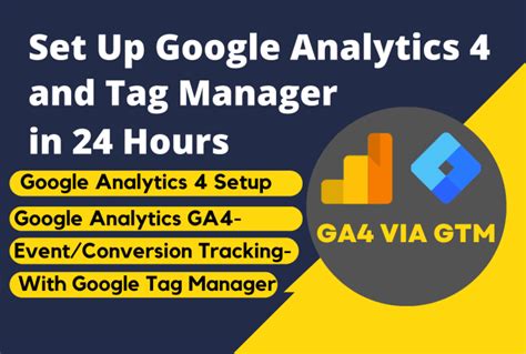 Set Up Google Analytics 4 Ga4 And Tag Manager Gtm In 24 Hours By