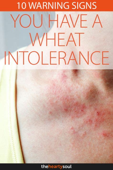 10 Warning Signs You Have A Wheat Intolerance And What To Eat Instead Wheat Intolerance